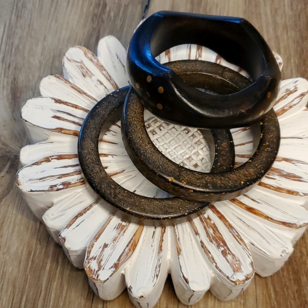 Wooden Bangle Bracelets